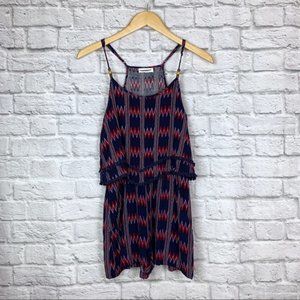 Coco & Jameson Romper Small Racerback Pom Pom